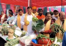 सितारगंज:—किसानों के विकास से ही देश और आगे बढ़ेगा हरित क्रांति की ओर